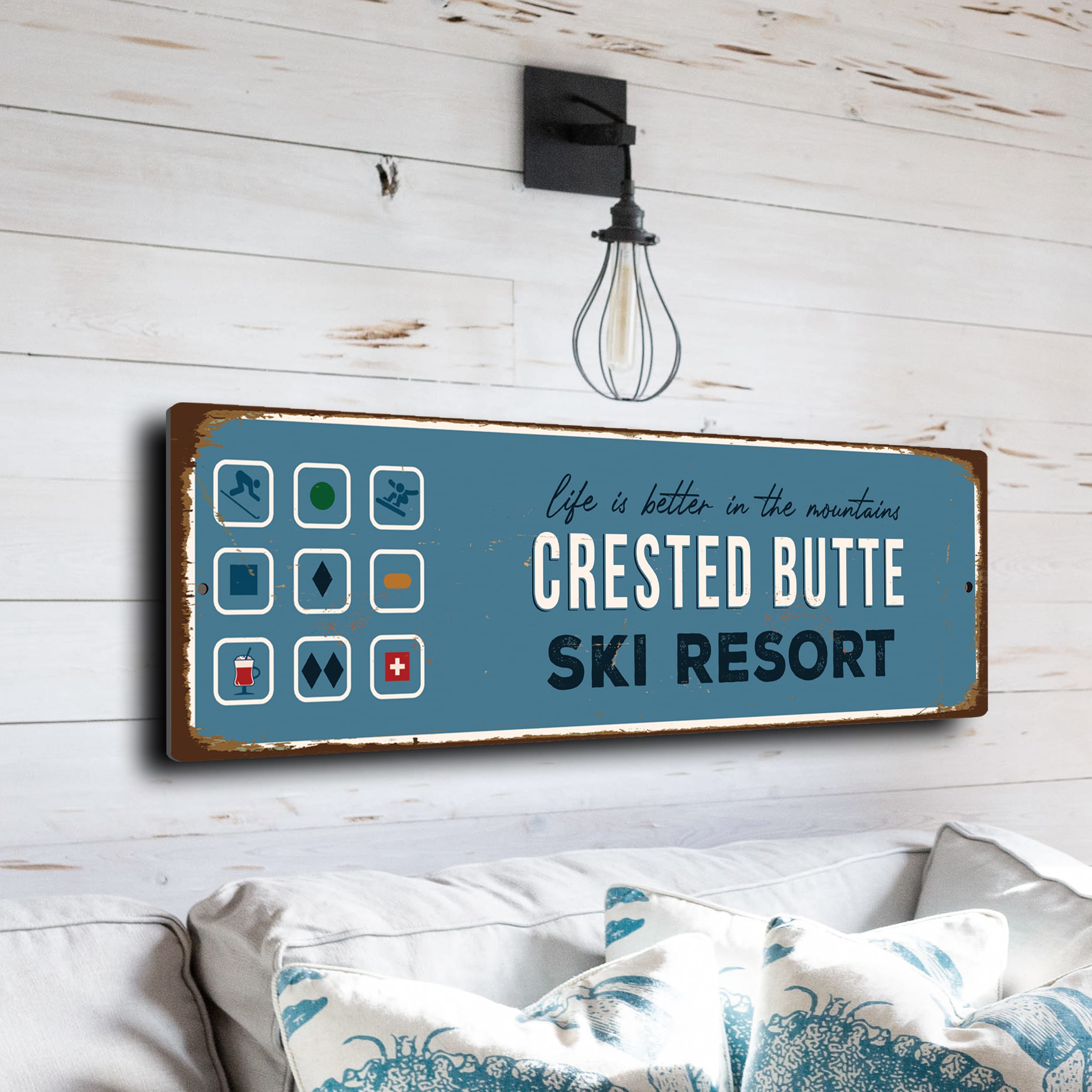 Crested Butte Ski Resort Decor Crested Butte Gift
