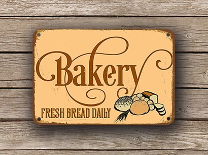 Fresh Bread Sign