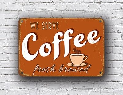 coffee sign