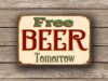 Free Beer Sign