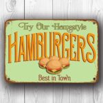 Hamburger Sign