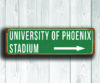 University of Phoenix Stadium Sign 1
