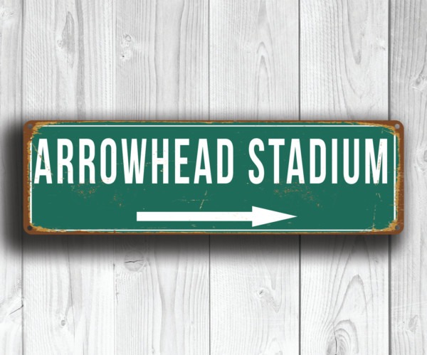 Arrowhead Stadium Sign