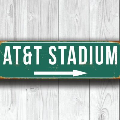 ATandT Stadium Sign