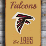 ATLANTA-FALCONS-Sign-Vintage-style-Atlanta-Falcons-Sign-Est.-1965-Composite-Aluminum-Vintage-Atlanta-Falcons-SIGN-Football-Fan-Sign-Sports-1