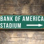 Bank of America Stadium Sign