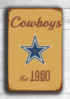 dallas-cowboys-sign-vintage-style-dallas-cowboys-sign-est-1960-composite-aluminum-vintage-dallas-cowboys-sign-football-fan-sign-cowboys-fan-1