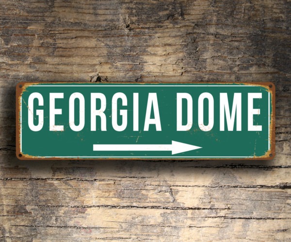 Georgia Dome Sign