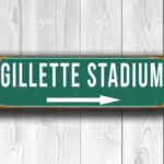 Gillette Stadium Sign