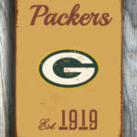 GREENBAY-PACKERs-Sign-Vintage-style-Greenbay-Packers-Sign-Est.-1919-Composite-Aluminum-Vintage-Greenbay-Packers-Sign-FOOTBALL-Fan-Sign-4