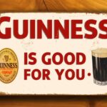 Guinness Metal Pub Sign