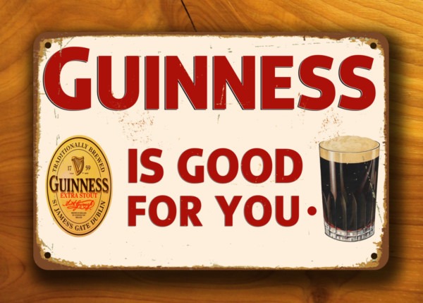 Guinness Metal Pub Sign