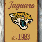 JACKSONVILLE-JAGUARS-Sign-Vintage-style-Jacksonville-Jaguars-Sign-Est.-1993-Composite-Aluminum-Vintage-Jacksonville-Jaguars-Sports-Fan-Sign-4