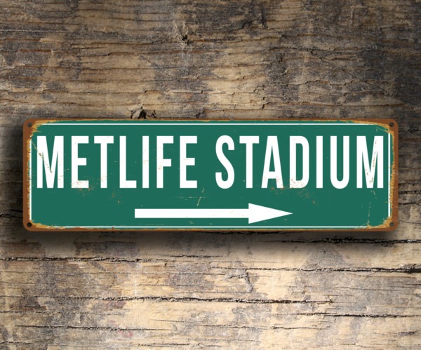 Metlife Stadium Sign