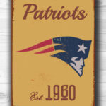 NEW-ENGLAND-PATRIOTS-Sign-New-England-Patriots-Est.-1960-Composite-Aluminum-New-England-Patriots-Sign-Football-Fan-Sign-Patriots-Sign-1