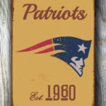 NEW-ENGLAND-PATRIOTS-Sign-New-England-Patriots-Est.-1960-Composite-Aluminum-New-England-Patriots-Sign-Football-Fan-Sign-Patriots-Sign