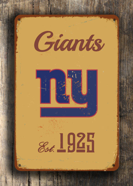 NEW-YORK-GIANTS-Sign-Vintage-style-New-York-Giants-Sign-Est.-1925-Composite-Aluminum-Vintage-New-York-Giants-Football-Fan-Sign-Sports-Sign-4