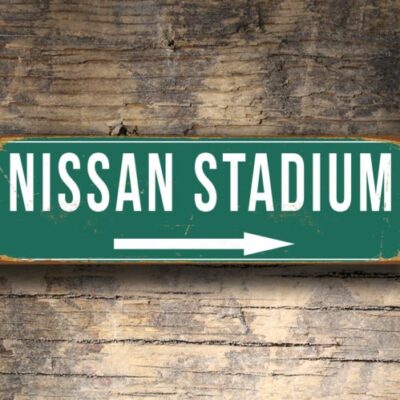 Nissan Stadium Sign