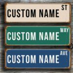 Custom Street Signs