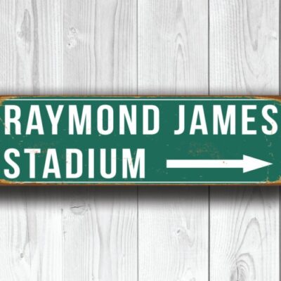 Raymond James Stadium Sign