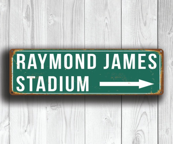 Raymond James Stadium Sign