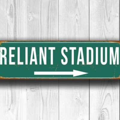 Reliant Stadium Sign