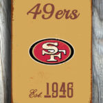 SAN-FRANCISCO-49ers-Sign-Vintage-style-San-Francisco-49ers-Sign-Est.1946-Composite-AluminumVintage-San-Francisco-49ers-Sign-FOOTBALL-Sign-3