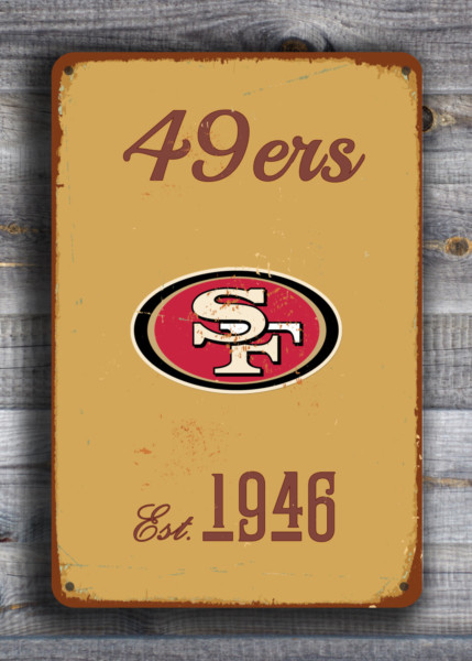 San Francisco 49ers Classic Logo Panel