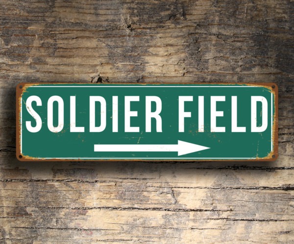 Soldier Field Sign