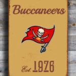 TAMPA-BAY-BUCCANEERS-Sign-Vintage-style-Tampa-Bay-Buccaneers-Est.-1976-Composite-Aluminum-Vintage-Tampa-Bay-Buccaneers-Sign-Sports-Fan-Sign-4