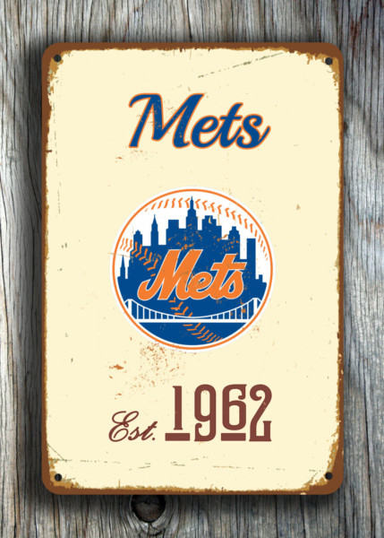 Vintage-style-New-YORK-METS-Sign-New-York-Mets-Est.-1962-Composite-Aluminum-New-York-Mets-in-team-colors-WORLDWIDE-Shipping-3