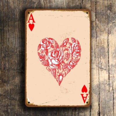ACE of HEARTS Sign