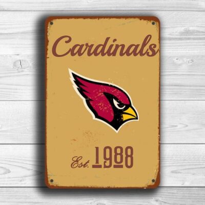Arizona Cardinals Logo Sign