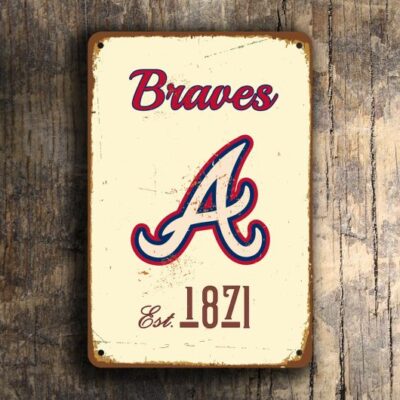 ATLANTA BRAVES SIGN