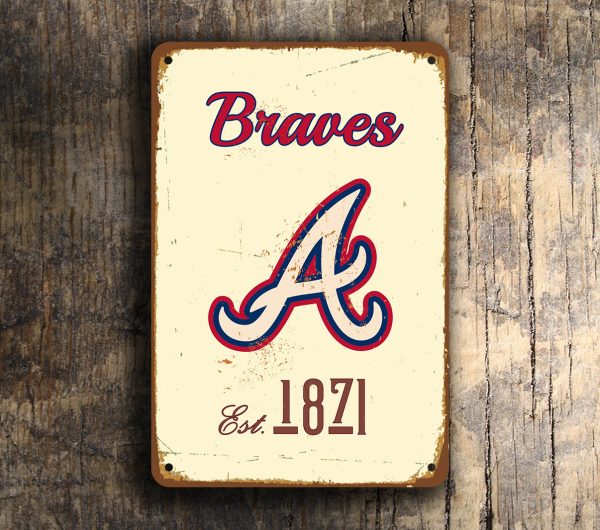 ATLANTA BRAVES SIGN