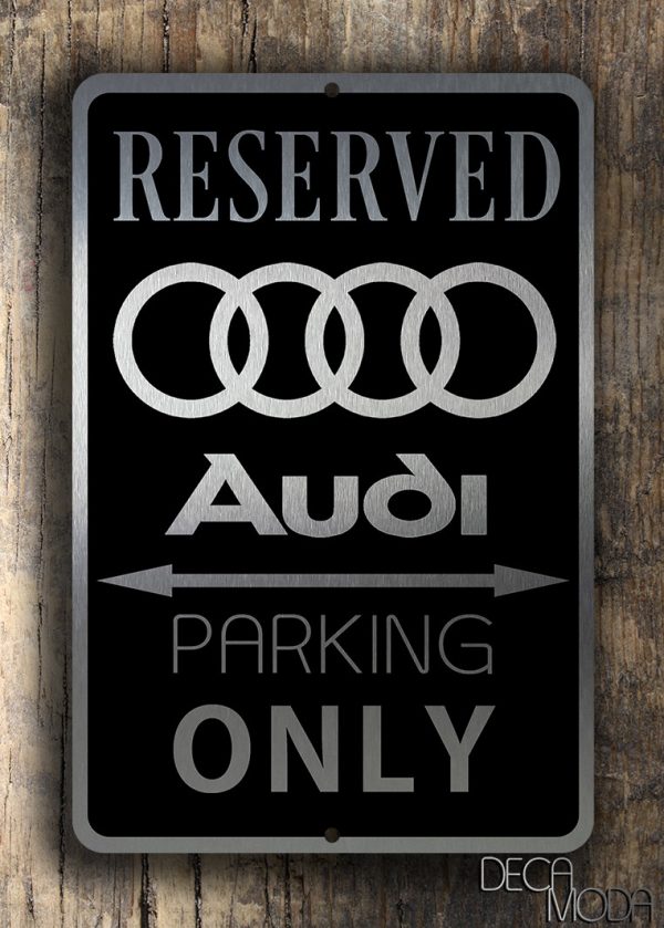 Audi Garage Sign Audi Car Parking