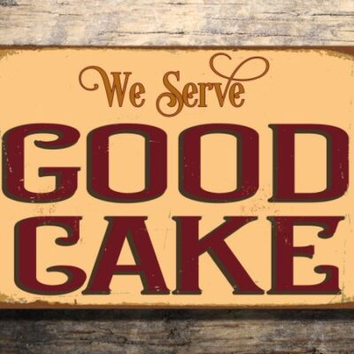 BAKERY CAKE SIGN