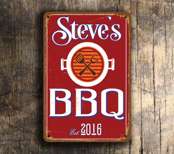 PERSONALIZED BBQ SIGN