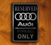 AUDI PARKING SIGN