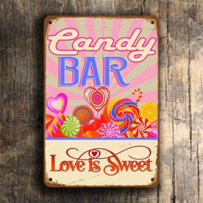 CANDY BAR SIGN