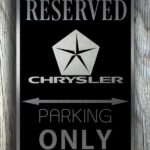 Chrysler Garage Sign