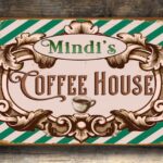 PERSONALIZED COFFEE HOUSE SIGN