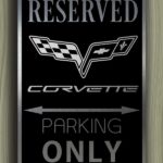 Corvette Garage Sign