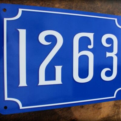 PERSONALIZED ADDRESS SIGN