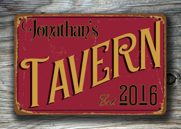 CUSTOM TAVERN SIGN