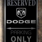 Dodge Garage Sign