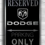 Dodge Parking sign