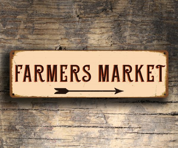 FARMERS MARKET SIGN