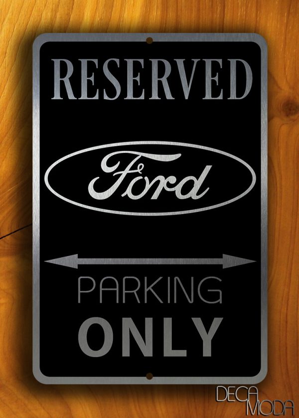 Details about   1969 69 Mustang Ford Novelty Reserved Parking Street Sign 9"X12" Aluminum