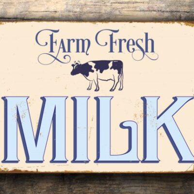 FRESH MILK SIGN